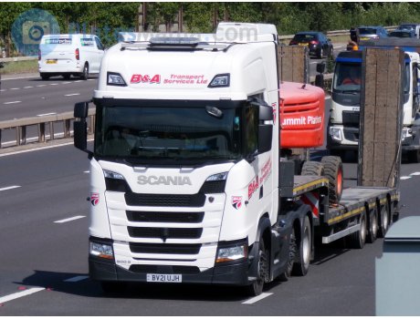 BV21 UJH, Scania S-Series