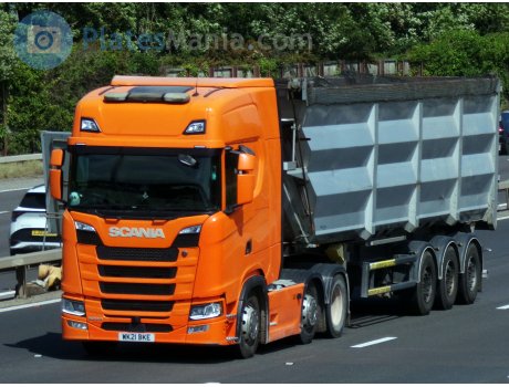 WK21 BKE, Scania S-Series