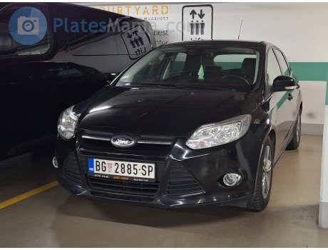 BG 2885-SP, Ford Focus
