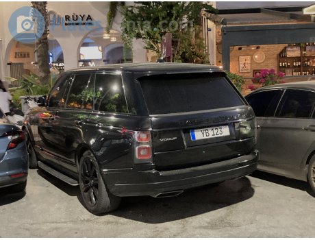 YB 123, Land Rover Range Rover