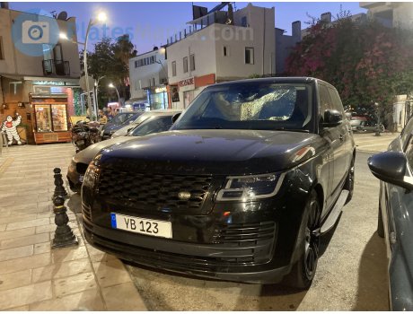 YB 123, Land Rover Range Rover