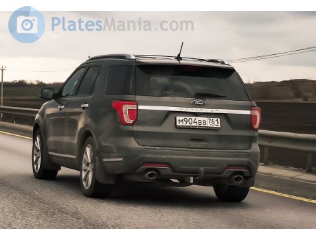 м904вв761, Ford Explorer