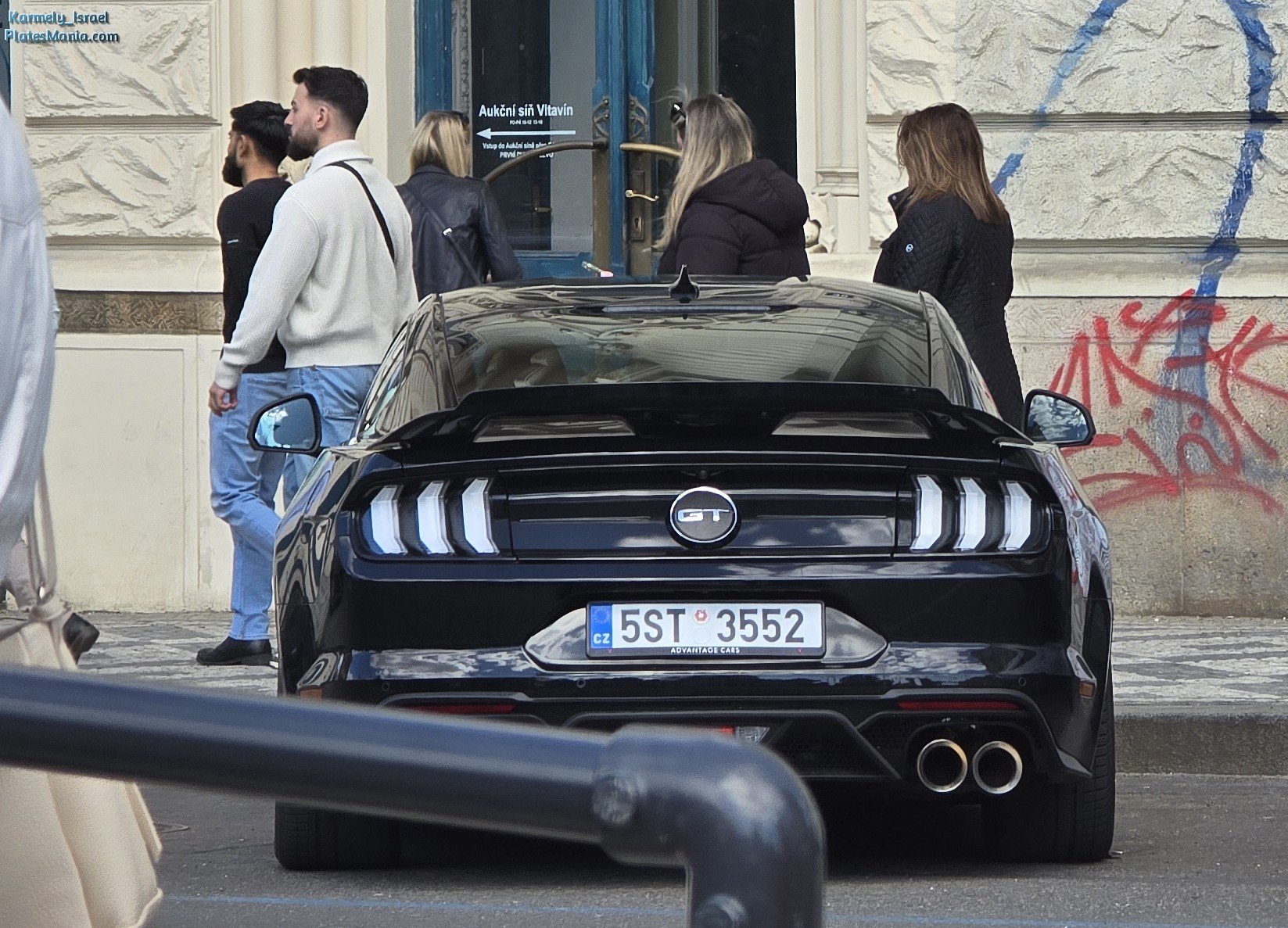 5ST 3552, Ford Mustang 6th gen 2-door Coupé (S550), facelift, 2017–2023
