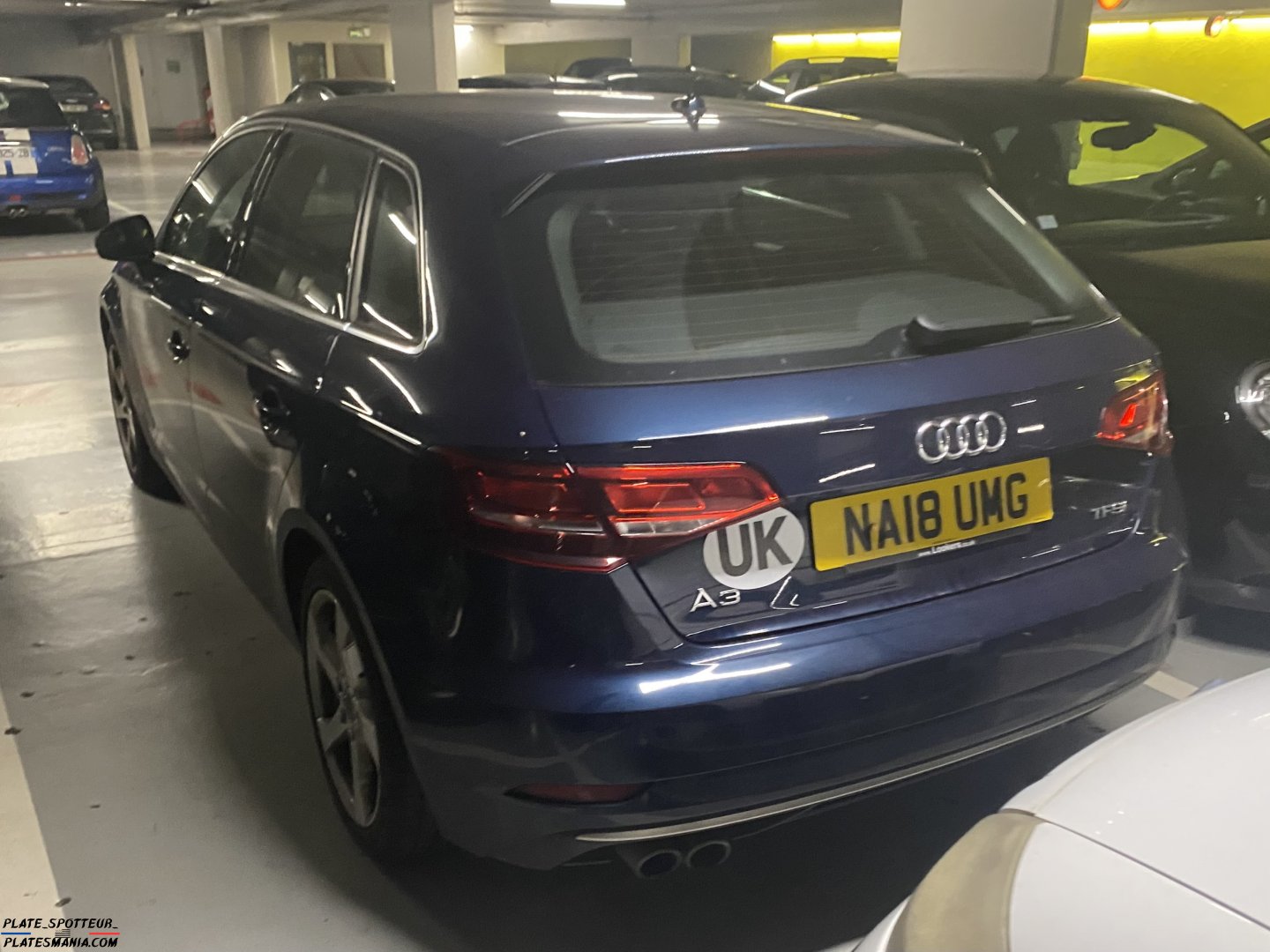 NA18UMG, Audi A3 3rd gen Sportback (8VA/8VF), facelift, 2016–2020