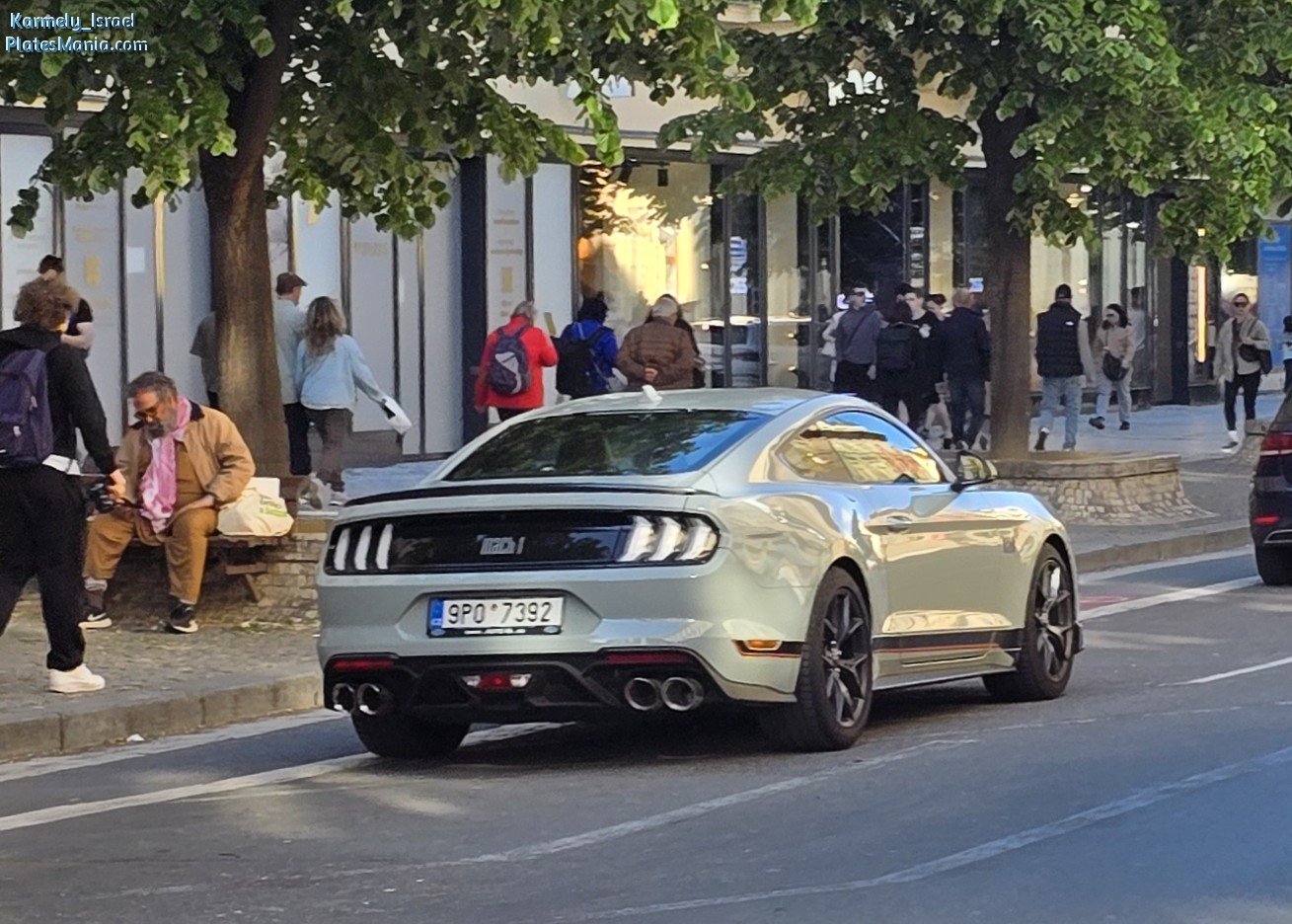9P0 7392, Ford Mustang 6th gen 2-door Coupé (S550), facelift, 2017–2023