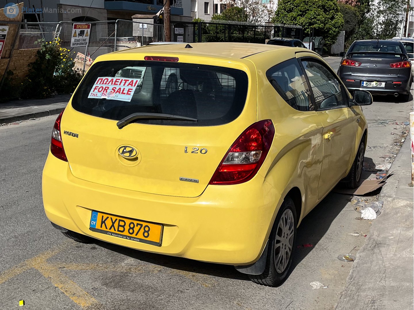 KXB 878, Hyundai i20 1st gen 3-door Hatch (PB), 2008–2012