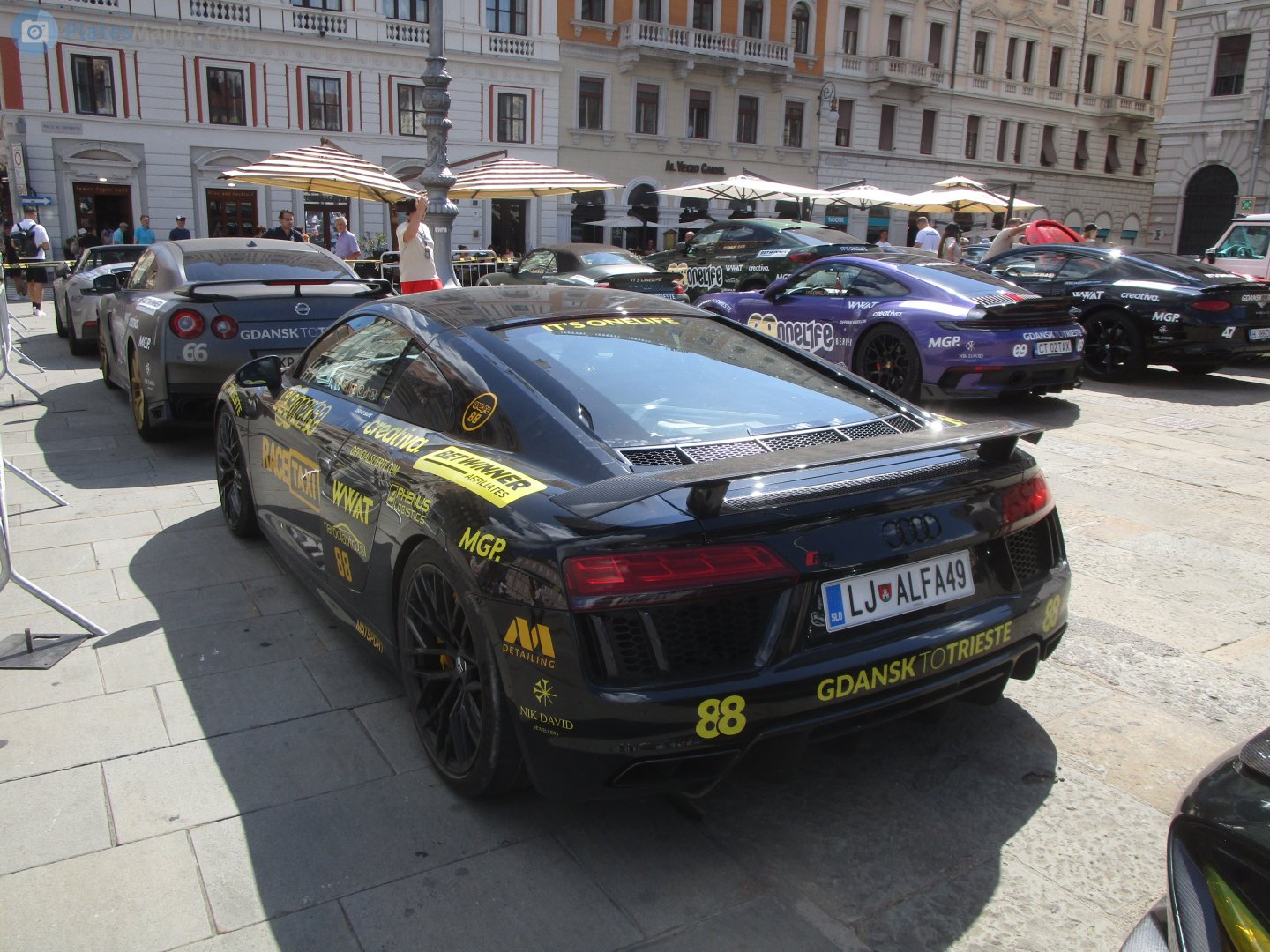 LJ ALFA49, Audi R8 2nd gen Coupé (4S3/4SP), 2015–2018