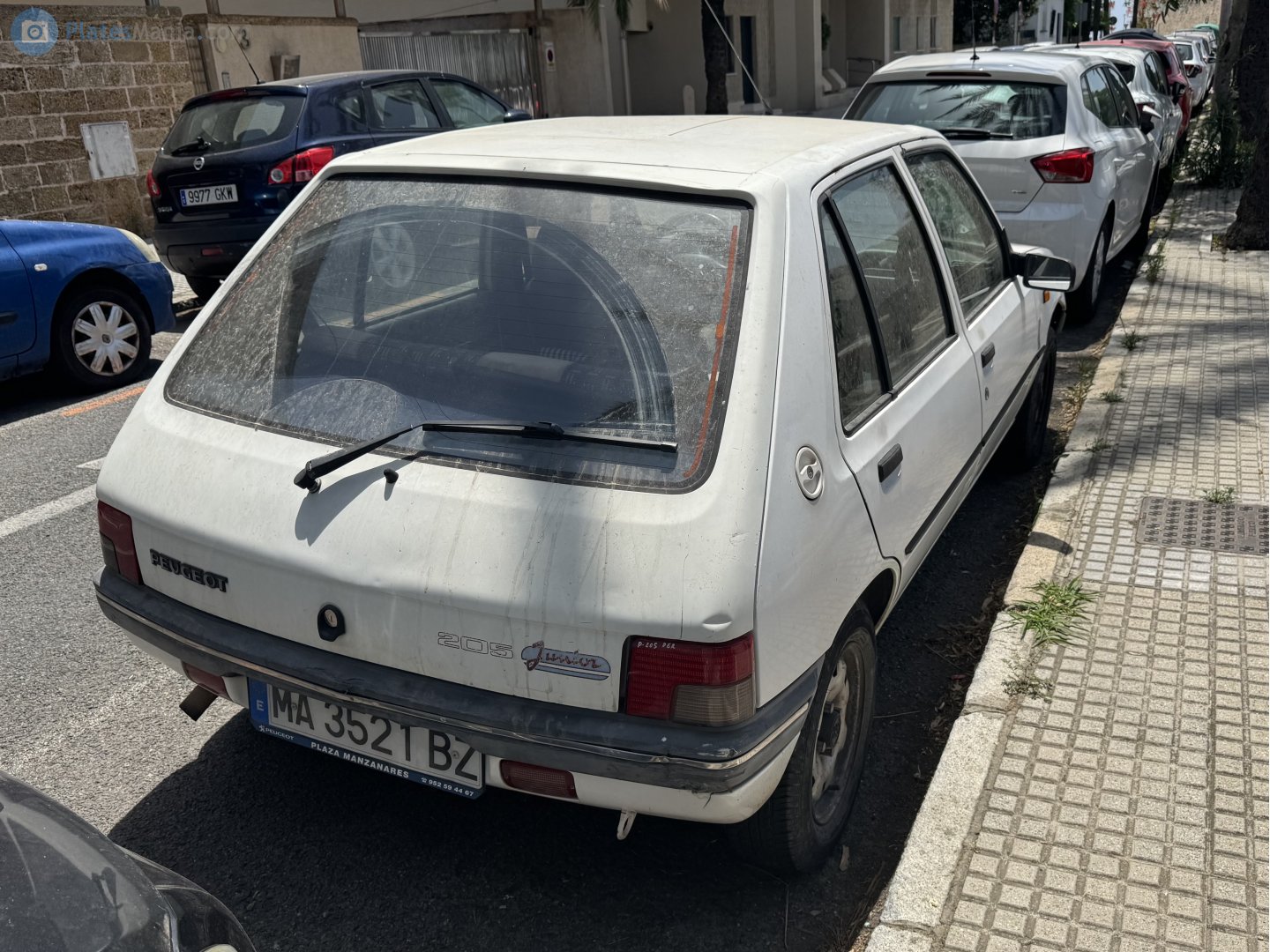 MA 3521 BZ, Peugeot 205 1st gen 5-door Hatch (20A/C), 1983–1998