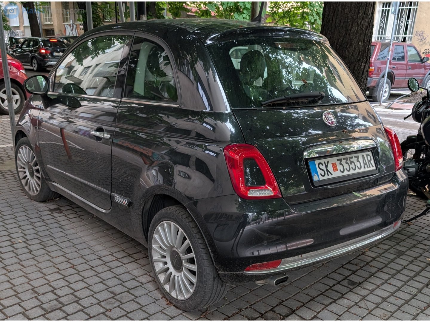SK 3353 AR, FIAT 500 2nd gen Hatch (312), facelift, 2015–