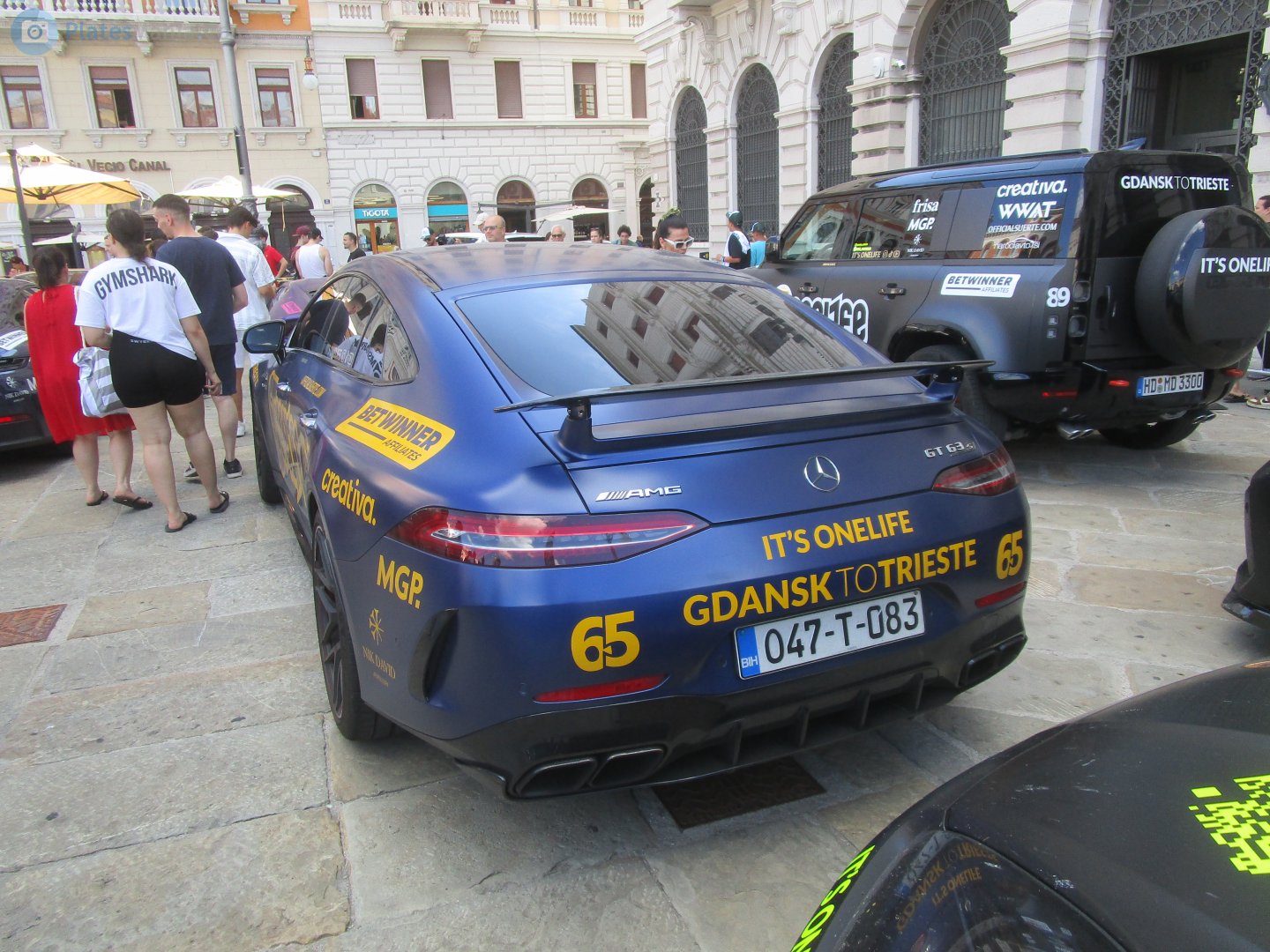 O47-T-083, Mercedes-Benz AMG GT 4-door Coupé 1st gen (X290), 2018–