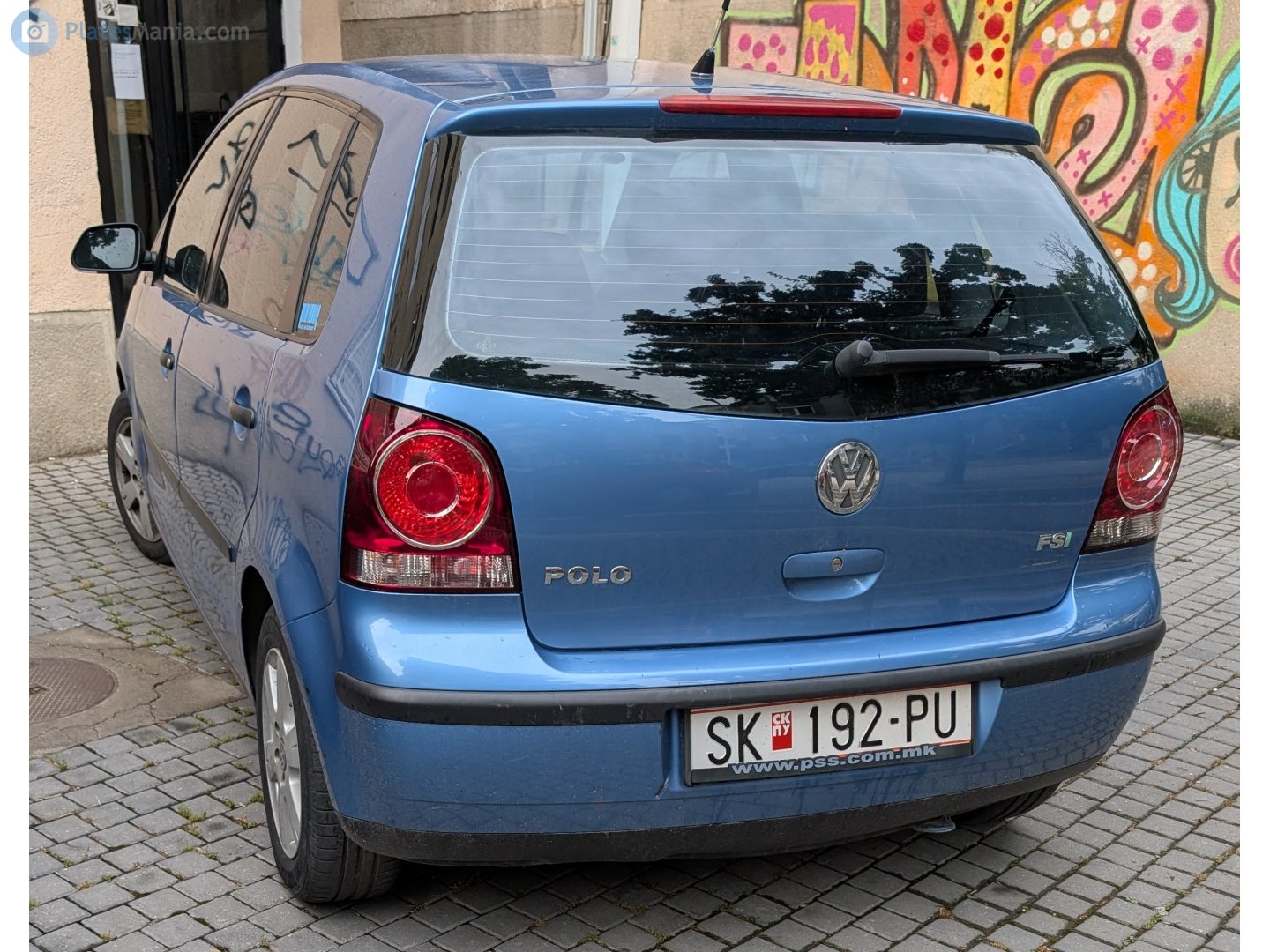 SK 192-PU, Volkswagen Polo 4th gen (Vivo) 5-door Hatch (9N3), facelift, 2005–2010 (–2014 for BR- and –2018 for ZA-market)