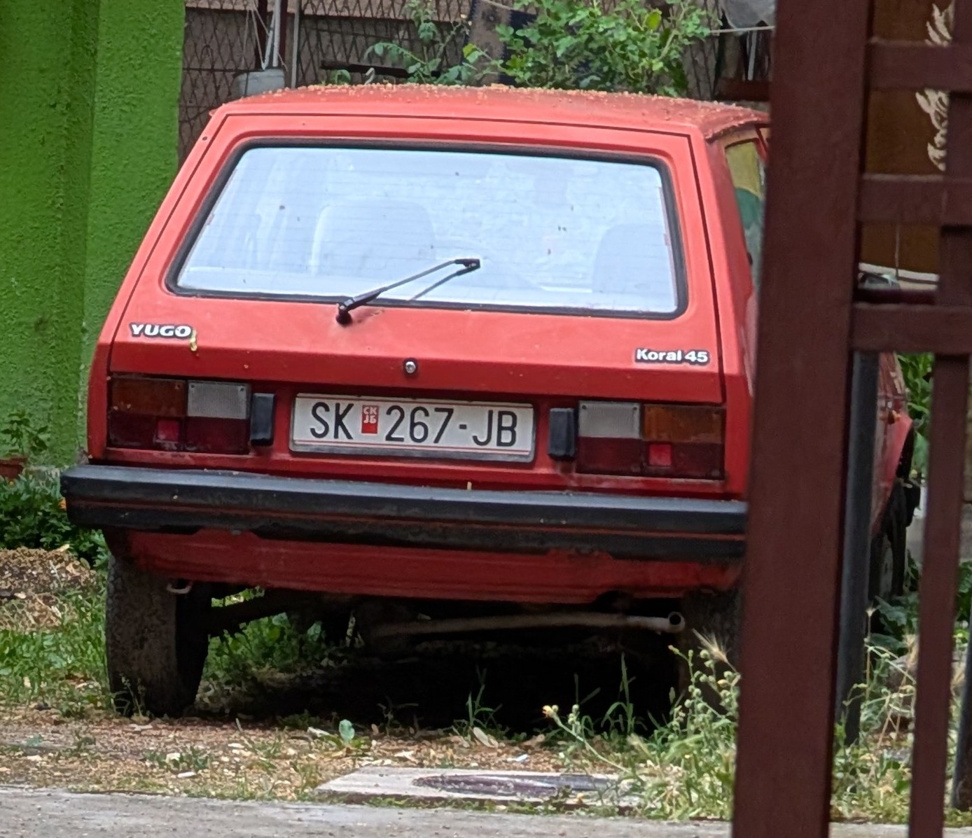 SK 267-JB, Zastava Yugo Koral 45(A)/55(A)/60/65, 1980–2001