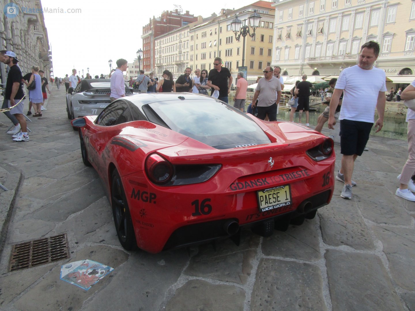 PAESE 1, Ferrari 488 1st gen (GTB) Berlinetta (F142M), 2015–2019