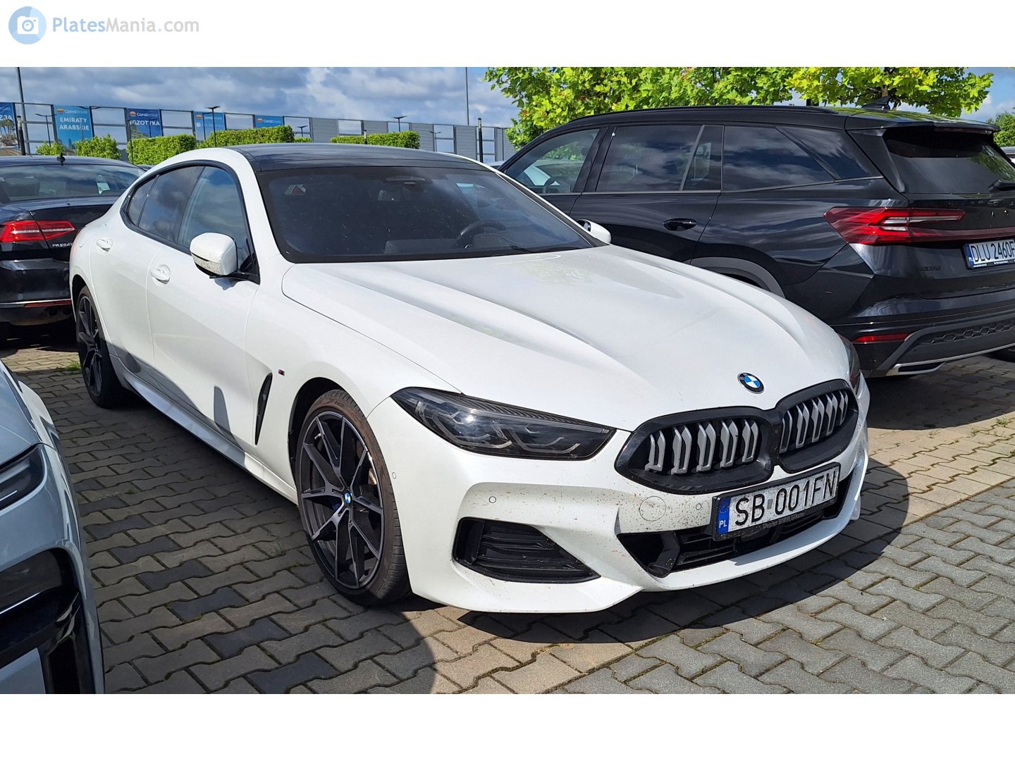 SB 001FN, BMW 8 Series 2nd gen Gran Coupé (G16), 2018­–