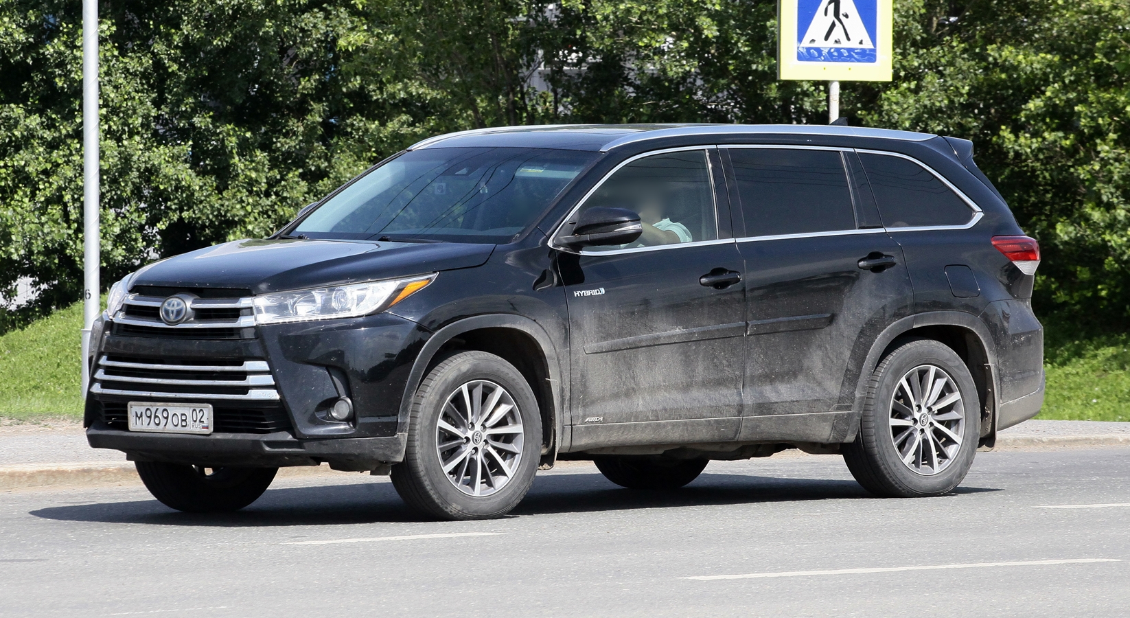 м 969 ов 02, Toyota Highlander 3rd gen (XU50), facelift, 2016–2020
