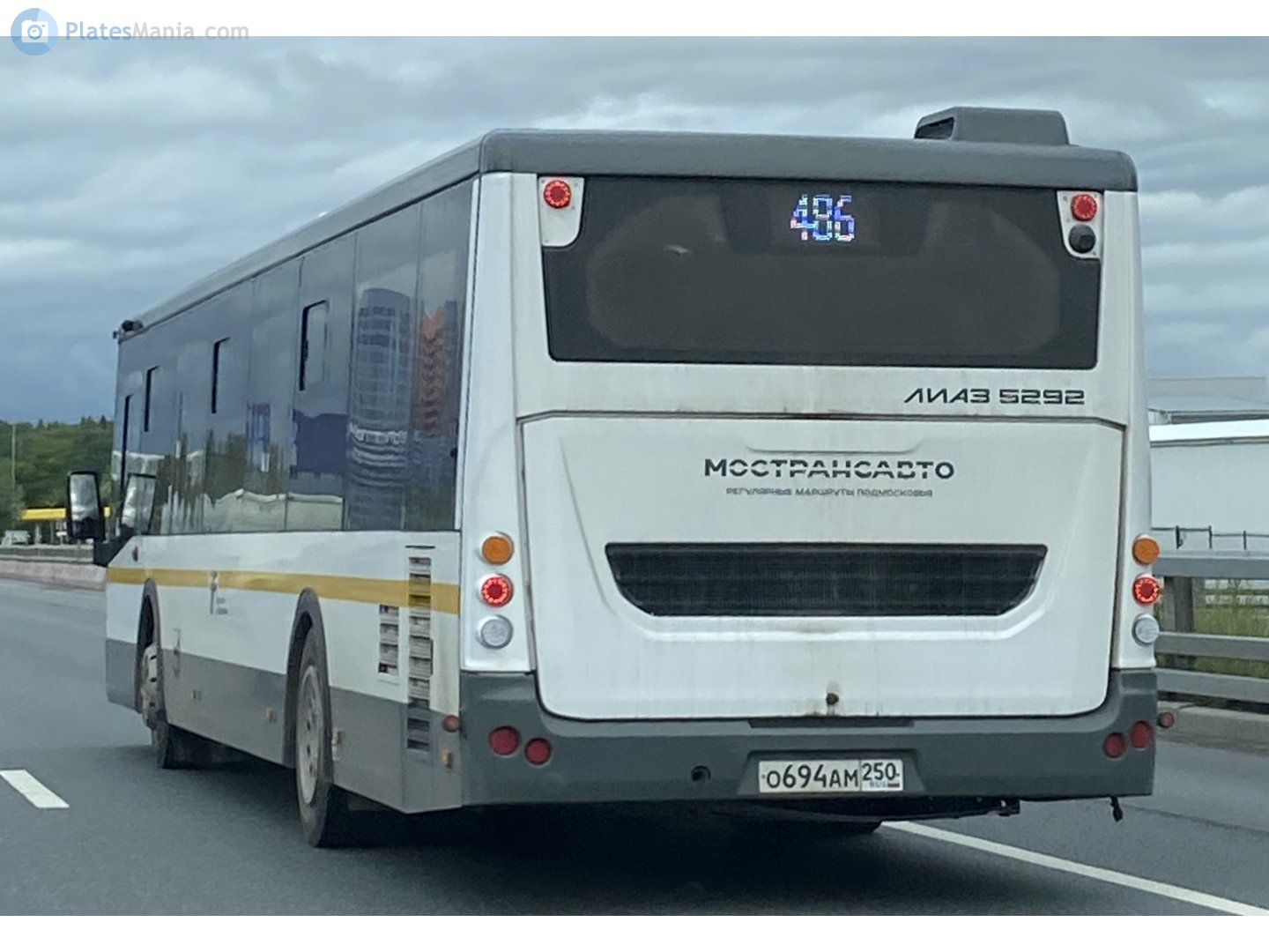 о 694 ам 250, LiAZ 5292 1st gen, 2nd facelift, 2021–