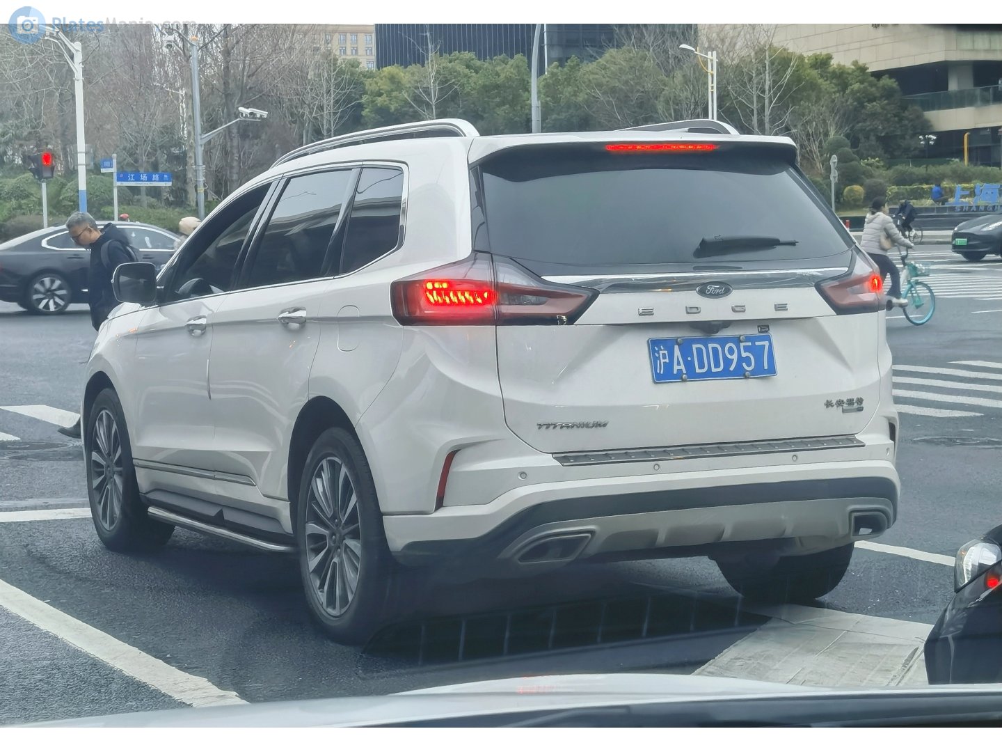 沪A·DD957, Ford Edge 2nd gen Plus (CD539; CN-market), 2nd facelift, 2021–2023