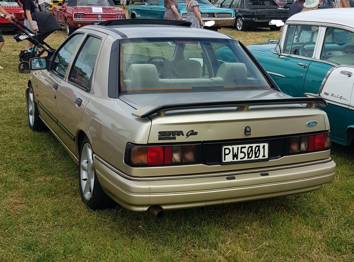 PW5001, Ford Sierra 1st gen (Sapphire) Sedan (BFG/GB4), facelift, 1987–1993