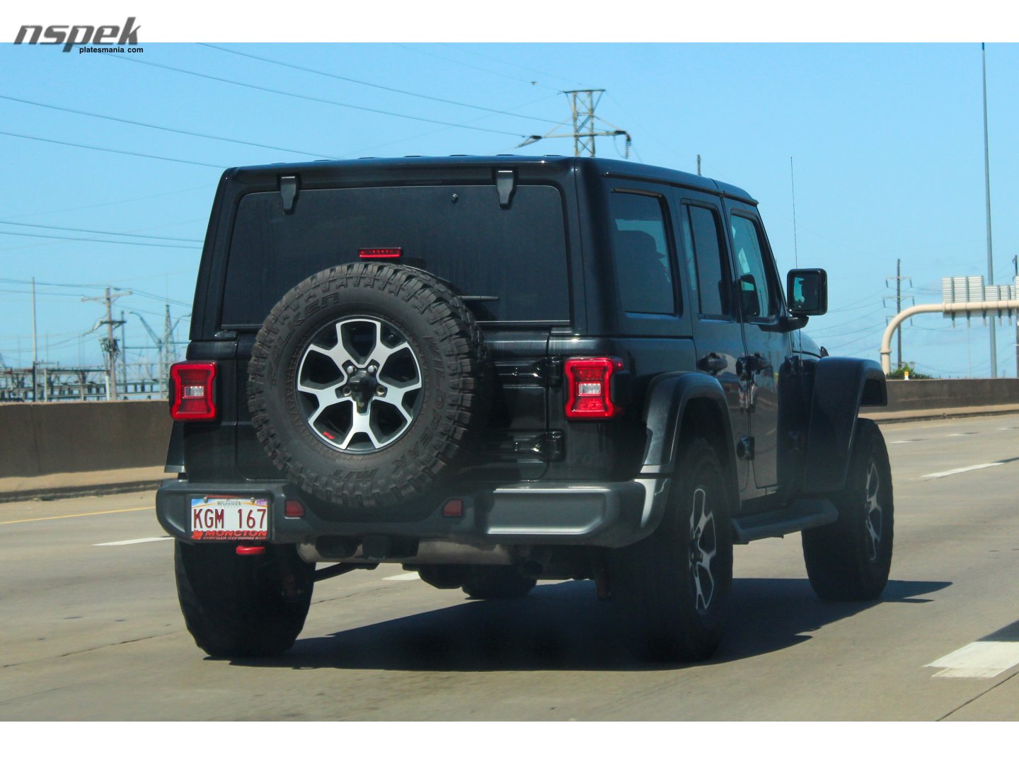 KGM 167, Jeep Wrangler 4th gen 5-door SUV (JL), 2018–