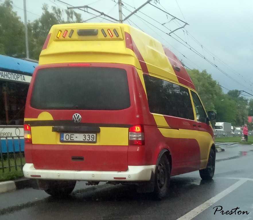 OE-339, Volkswagen Transporter 5th gen Van (T5) (7E/7H), 2003–2009
