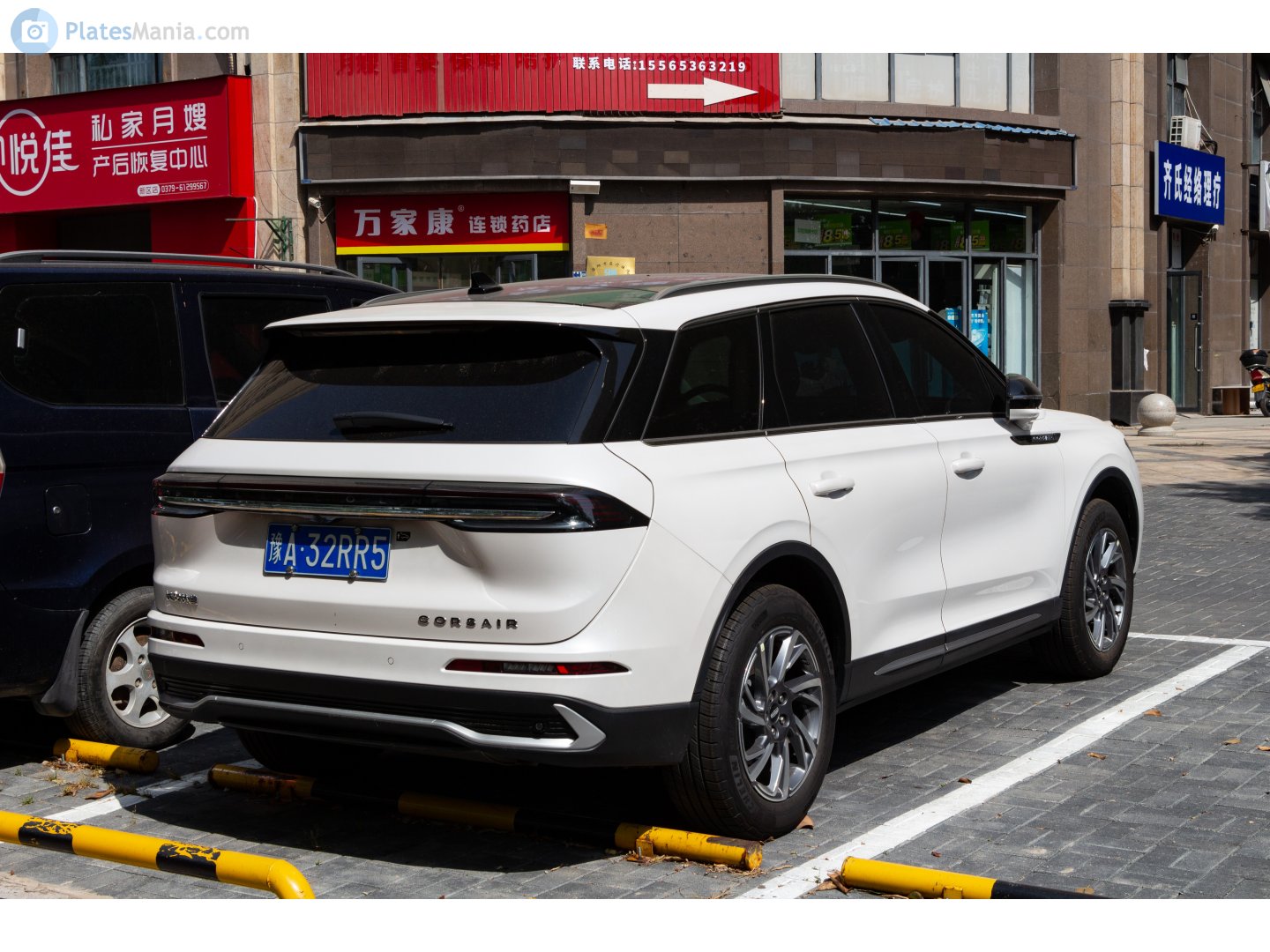 豫A·32RR5, Lincoln Corsair 1st gen (CX483; CN-market), facelift, 2023–