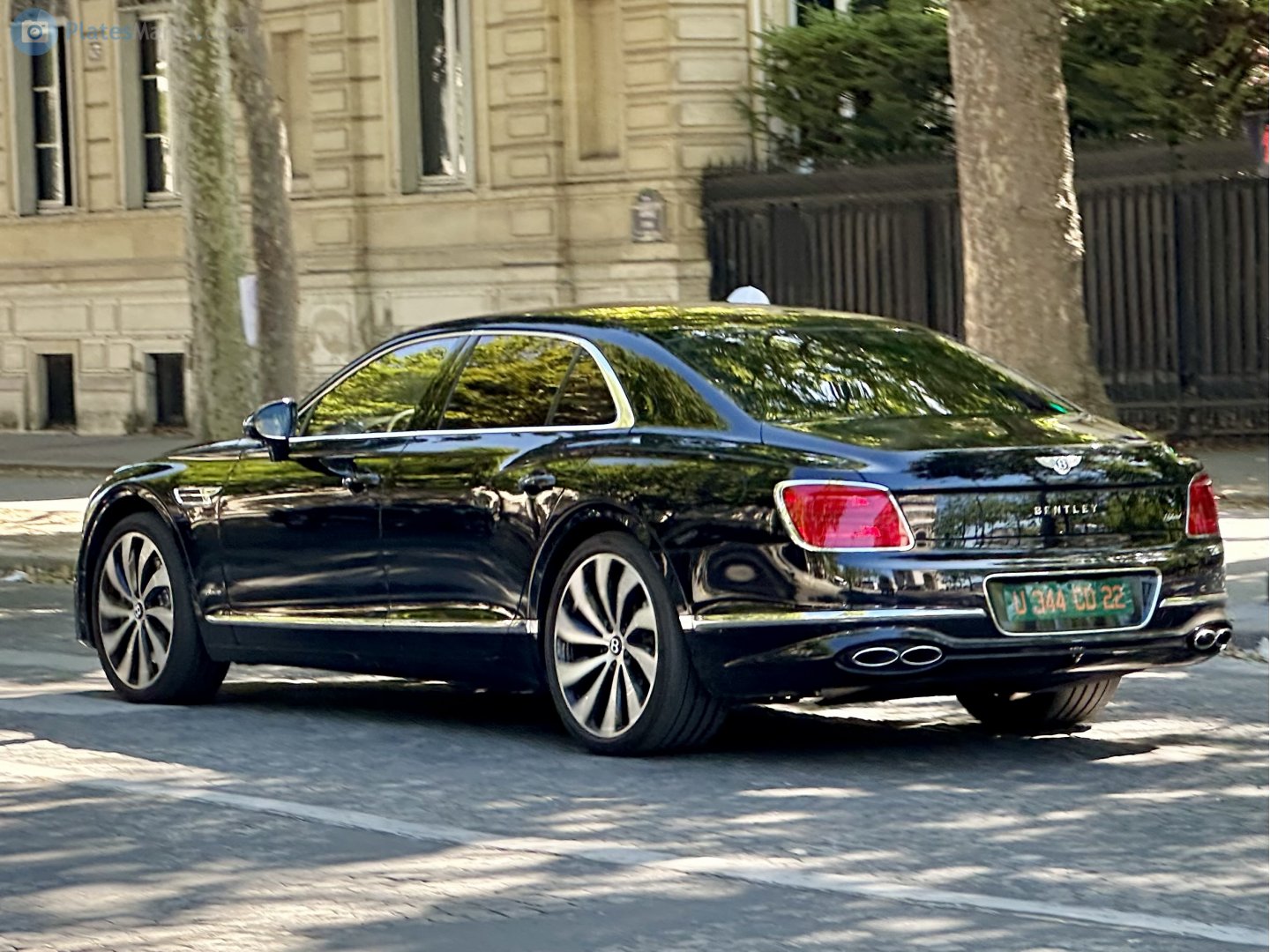 U 344 CD 22, Bentley Flying Spur 3rd gen (MSB), 2019–2024