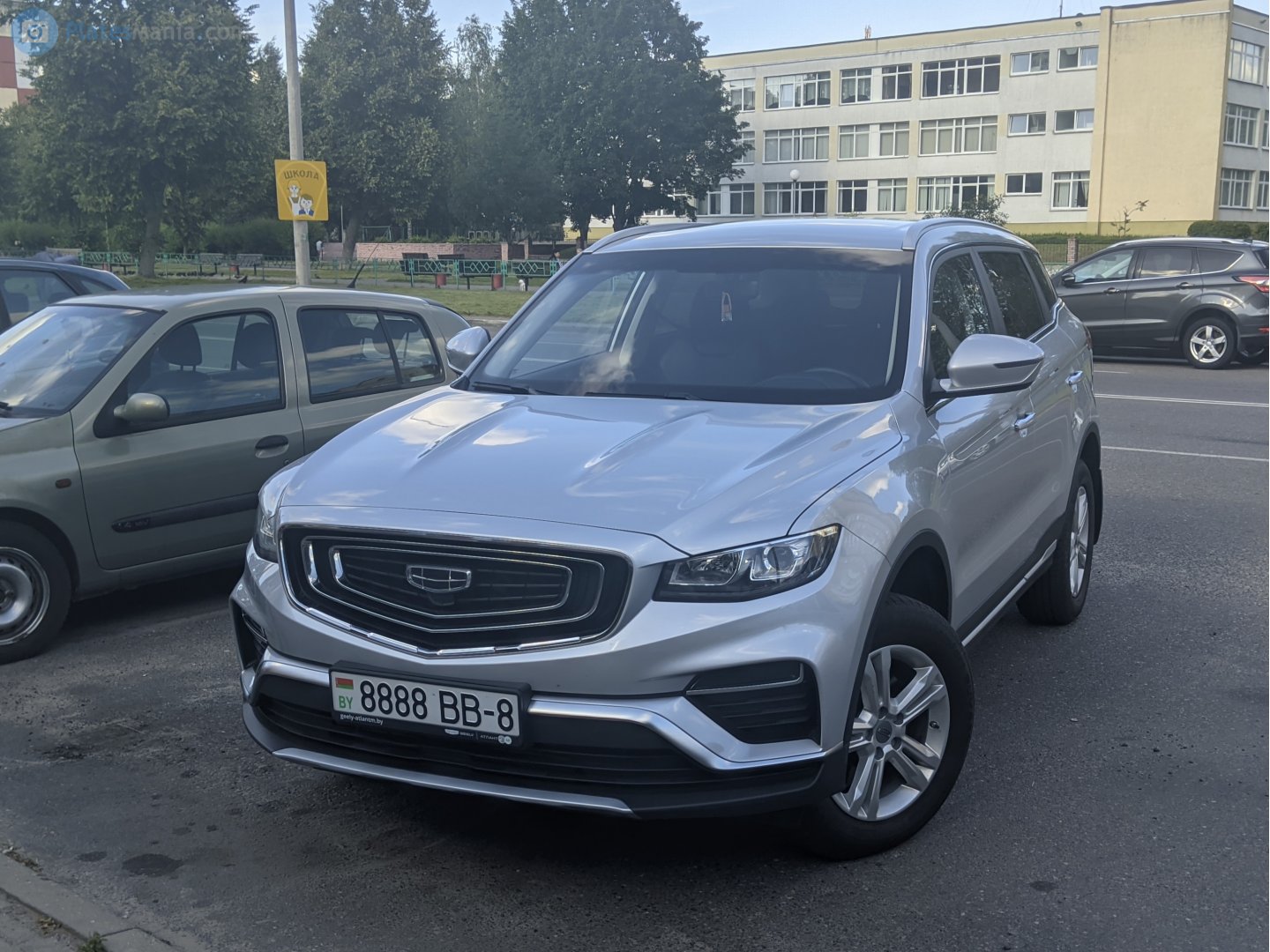 8888 BB-8, Geely Atlas 1st gen Pro (NL-3B; CIS-market), facelift, 2021–2024