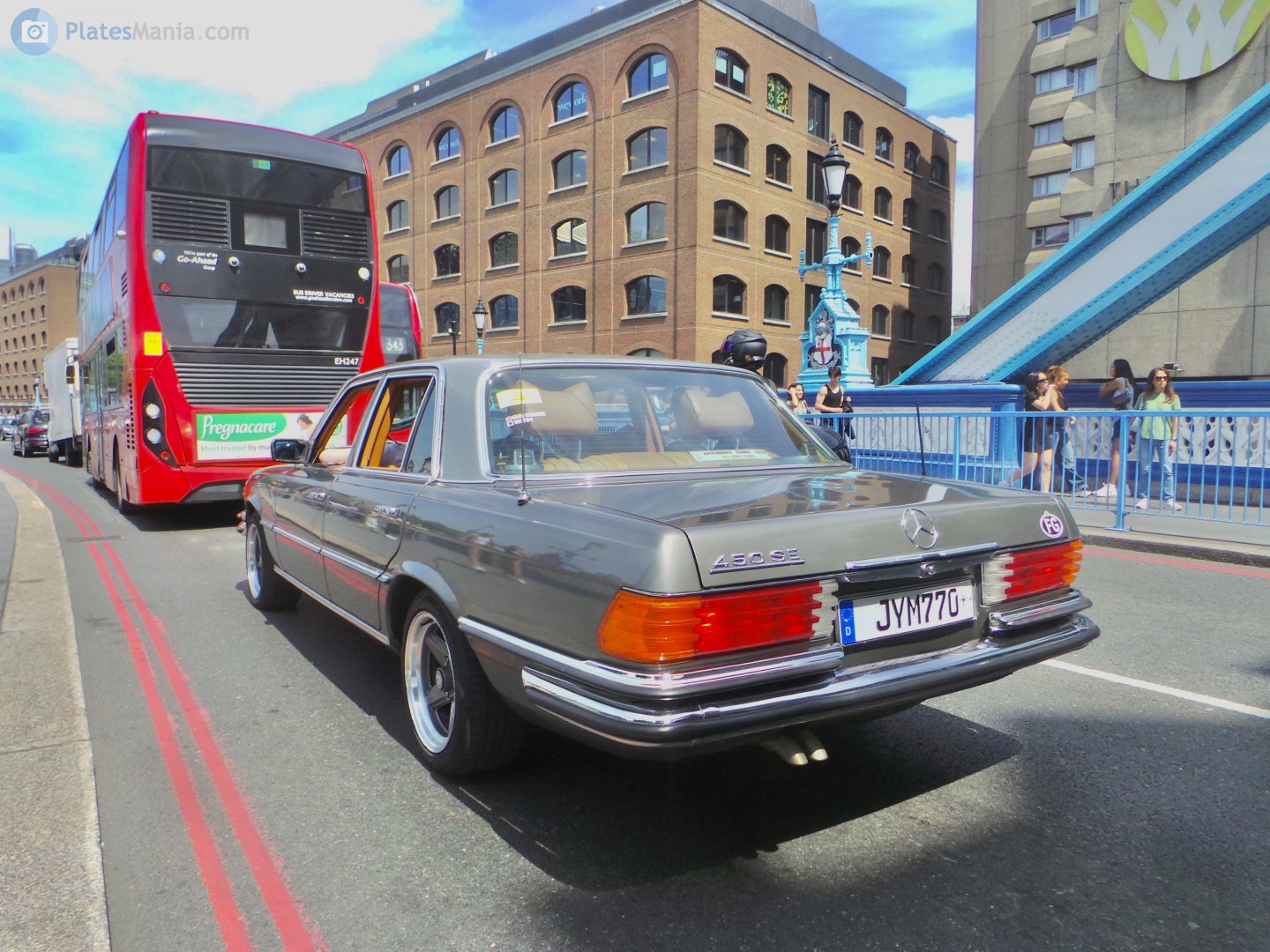 JYM770, Mercedes-Benz S-Klasse 3rd gen (W116/V116), 1972–1980