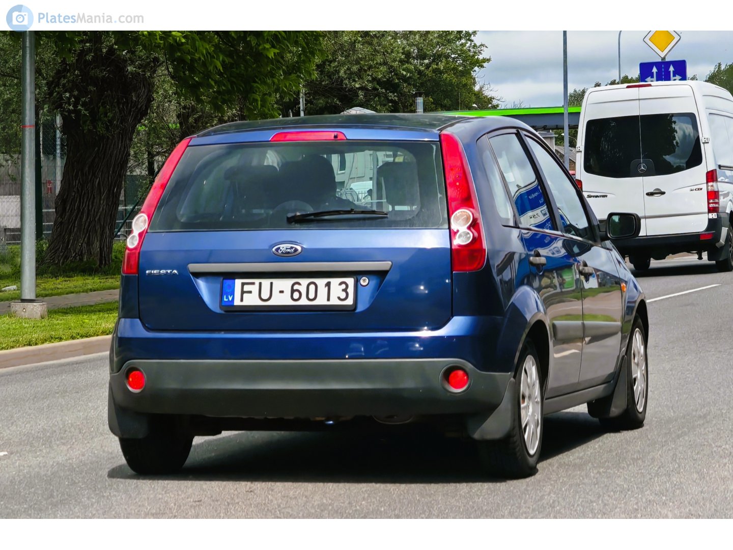 FU-6013, Ford Fiesta 5th gen 5-door Hatch (B256), 1st facelift, 2005–2008