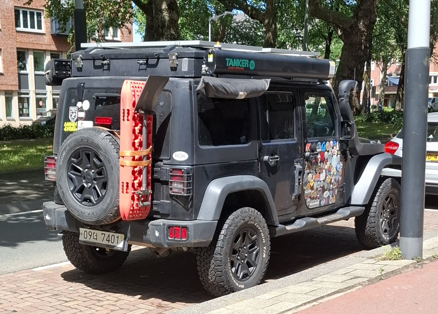 09더 7401, Jeep Wrangler 3rd gen 5-door SUV (JK), 2006–2018