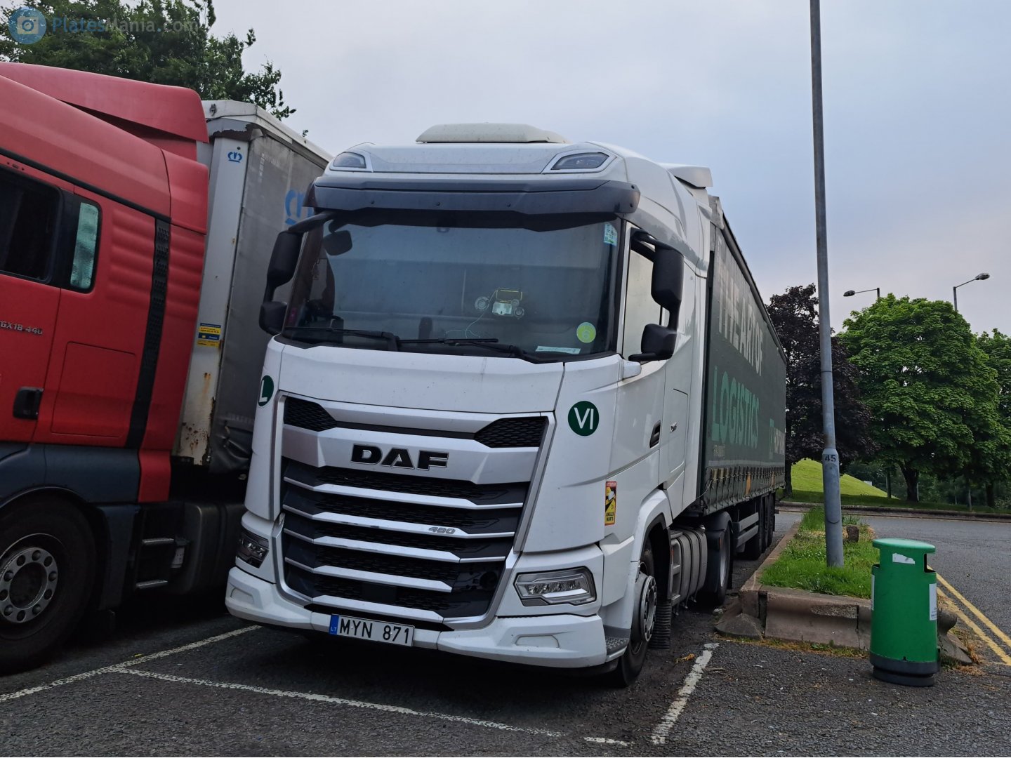 MYN 871, DAF XG 1st gen, 2021–