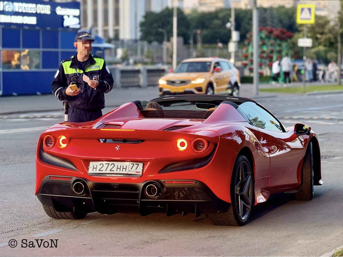 н 272 нн 77, Ferrari F8 Spider (F142M), 2019–2023