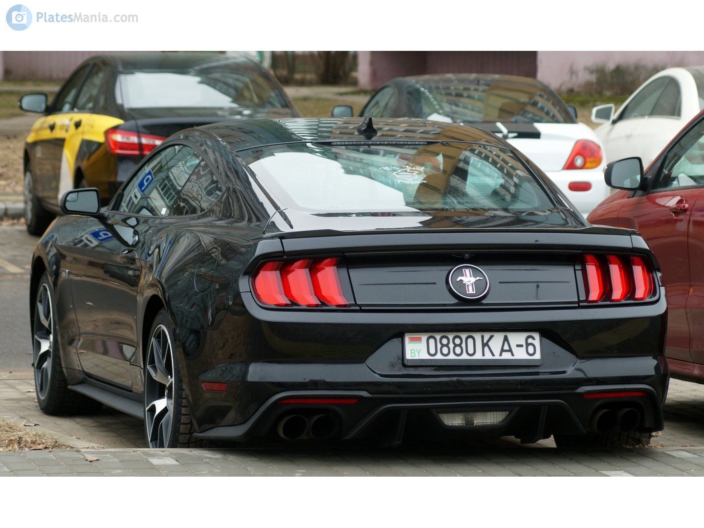 0880 KA-6, Ford Mustang 6th gen 2-door Coupé (S550), facelift, 2017–2023