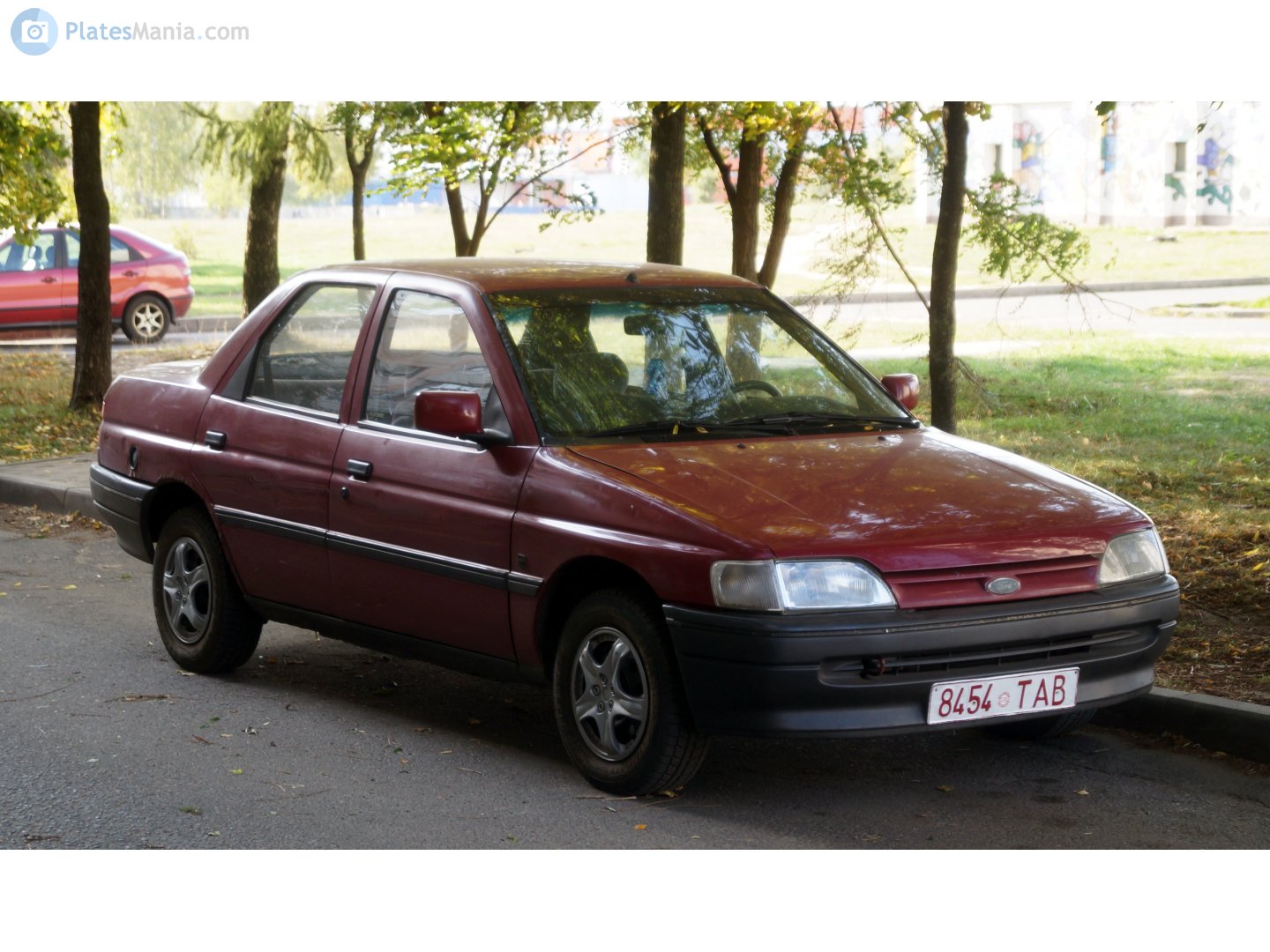 8454 TAB, Ford Escort 5th gen Sedan (AFL; Global-market), 1993–1995