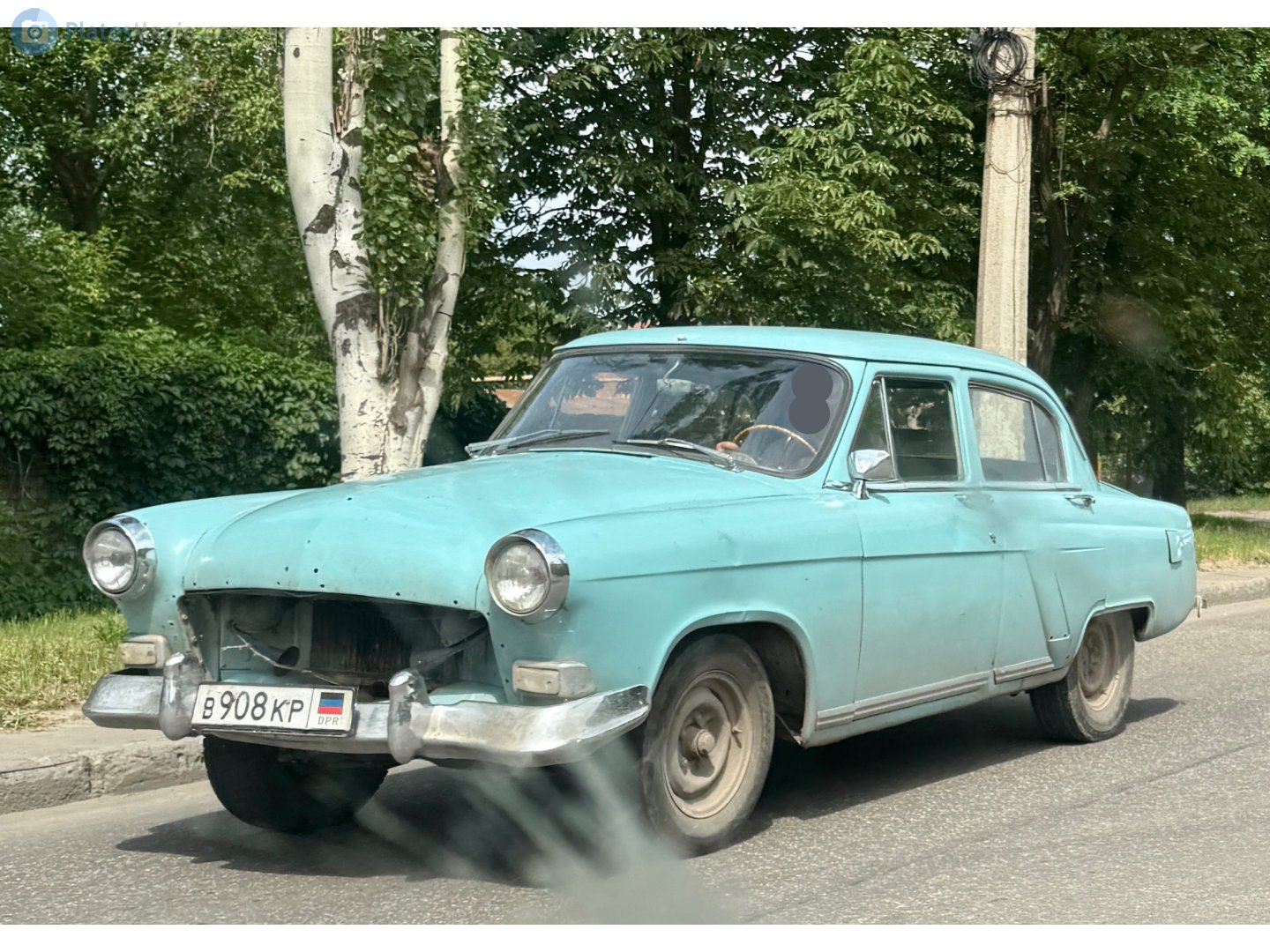 в 908 кр, GAZ 21 Волга 2nd series, 1958­–1962