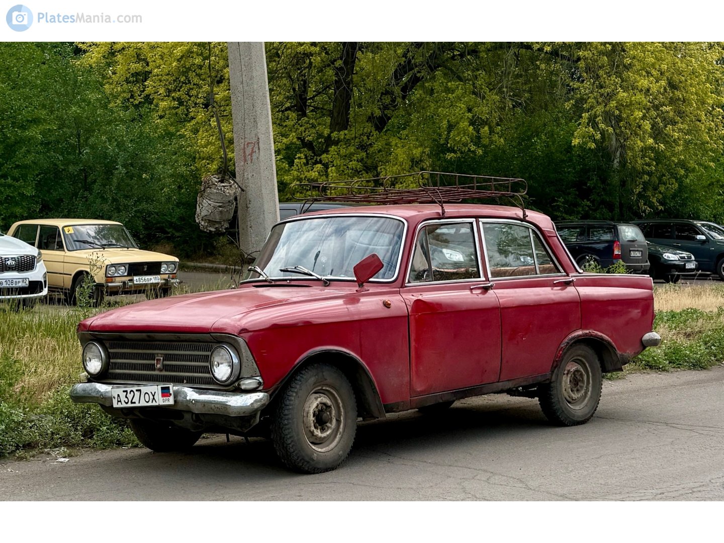 а 327 ох, Moskvich (AZLK) 408/412 408/412, 1964–1969 (1967– for 412)