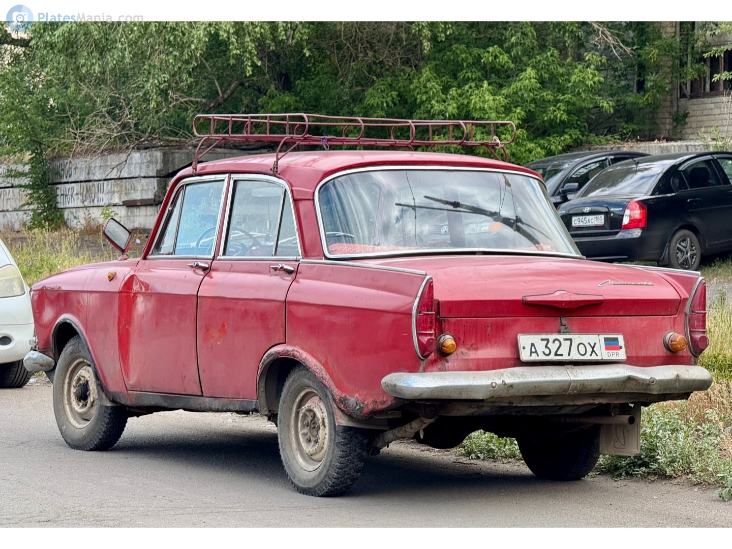 а 327 ох, Moskvich (AZLK) 408/412 408/412, 1964–1969 (1967– for 412)