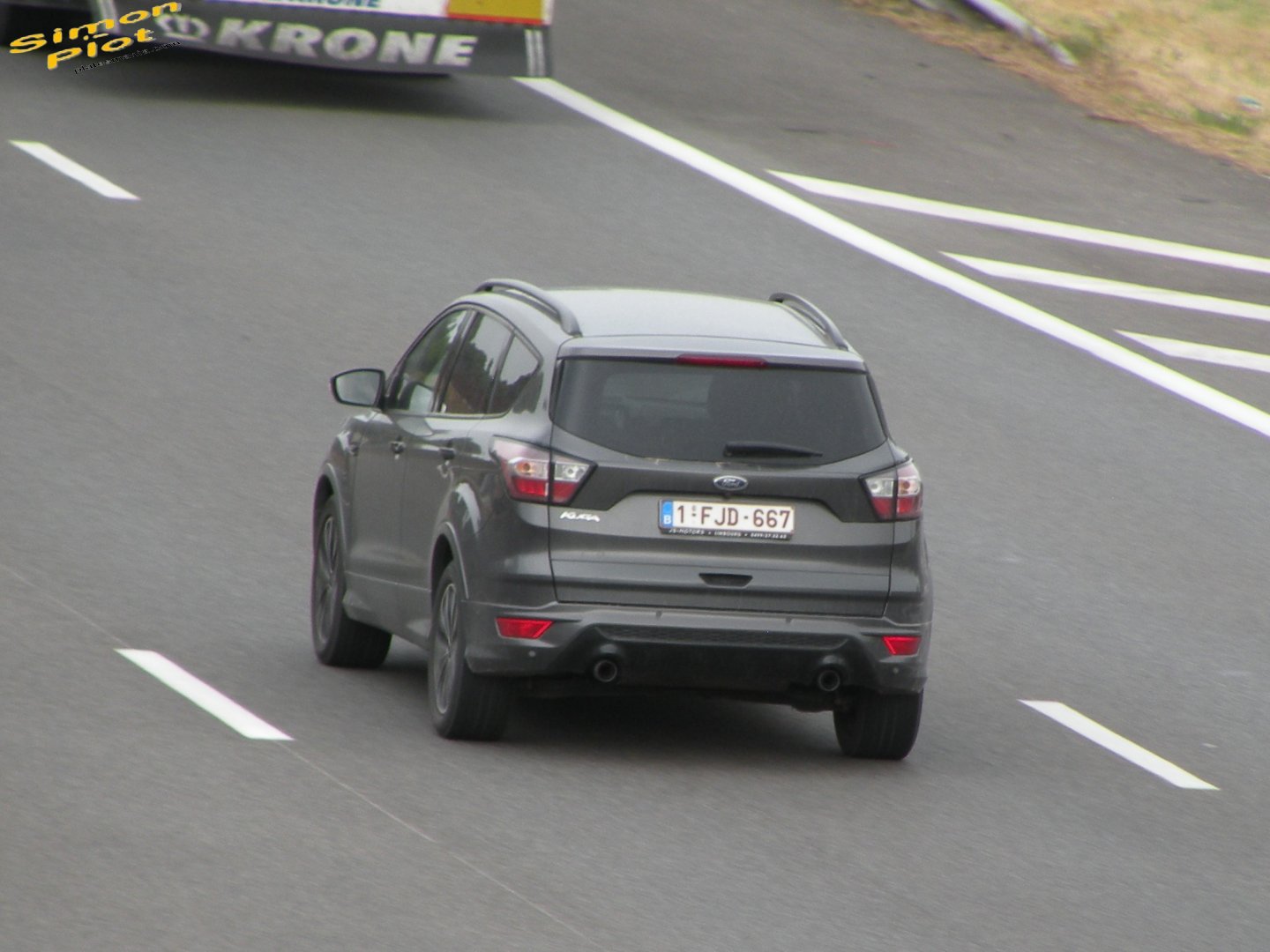 1-FJD-667, Ford Kuga 2nd gen (C520), facelift, 2016–2019 (­–present for CN-market)