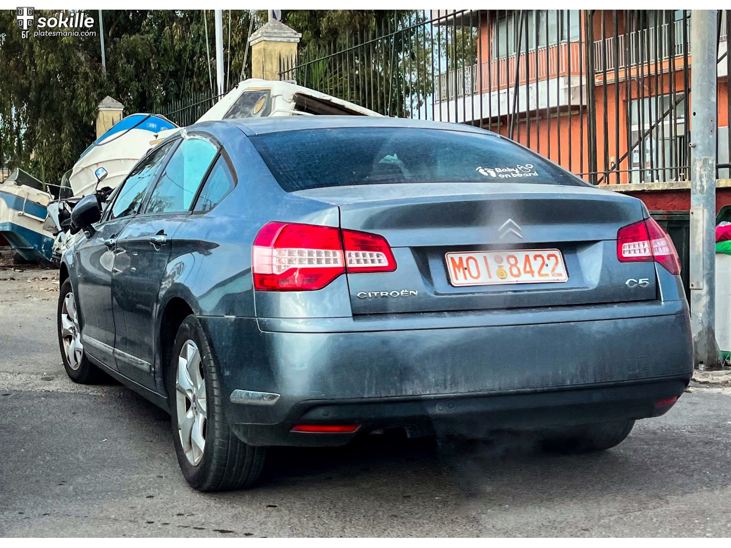 MOI-8422, Citroёn C5 2nd gen Sedan (RD/TD), 2007–2017