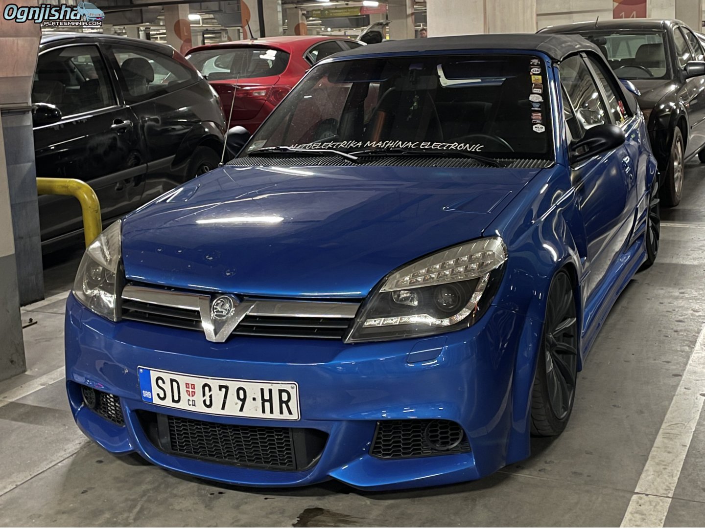 SD 079-HR, Opel Kadett 5th gen Cabrio (E; T85), 1986–1993