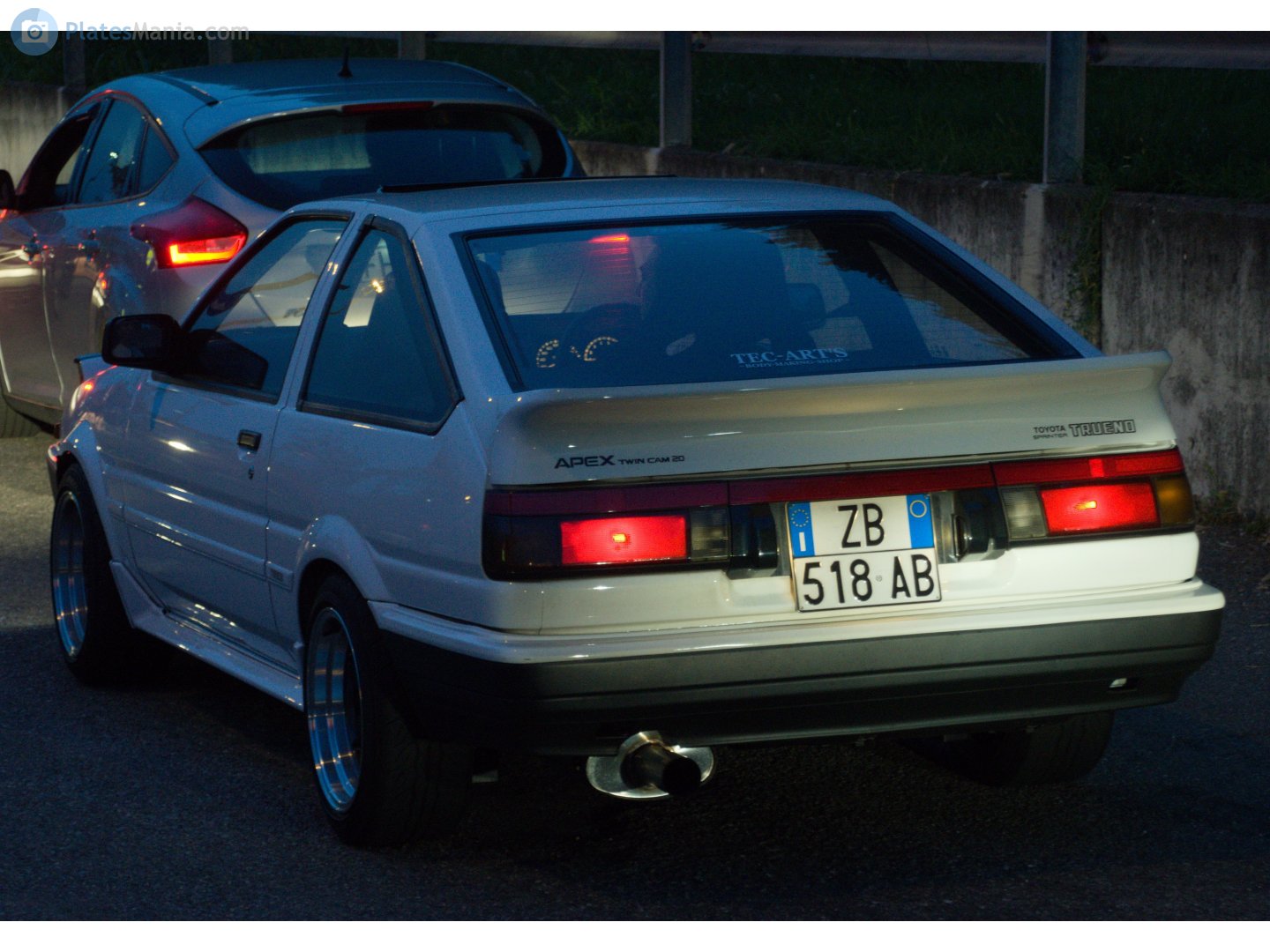 ZB 518 AB, Toyota Sprinter Trueno 4th gen 3-door Hatch (AE86), 1983–1987