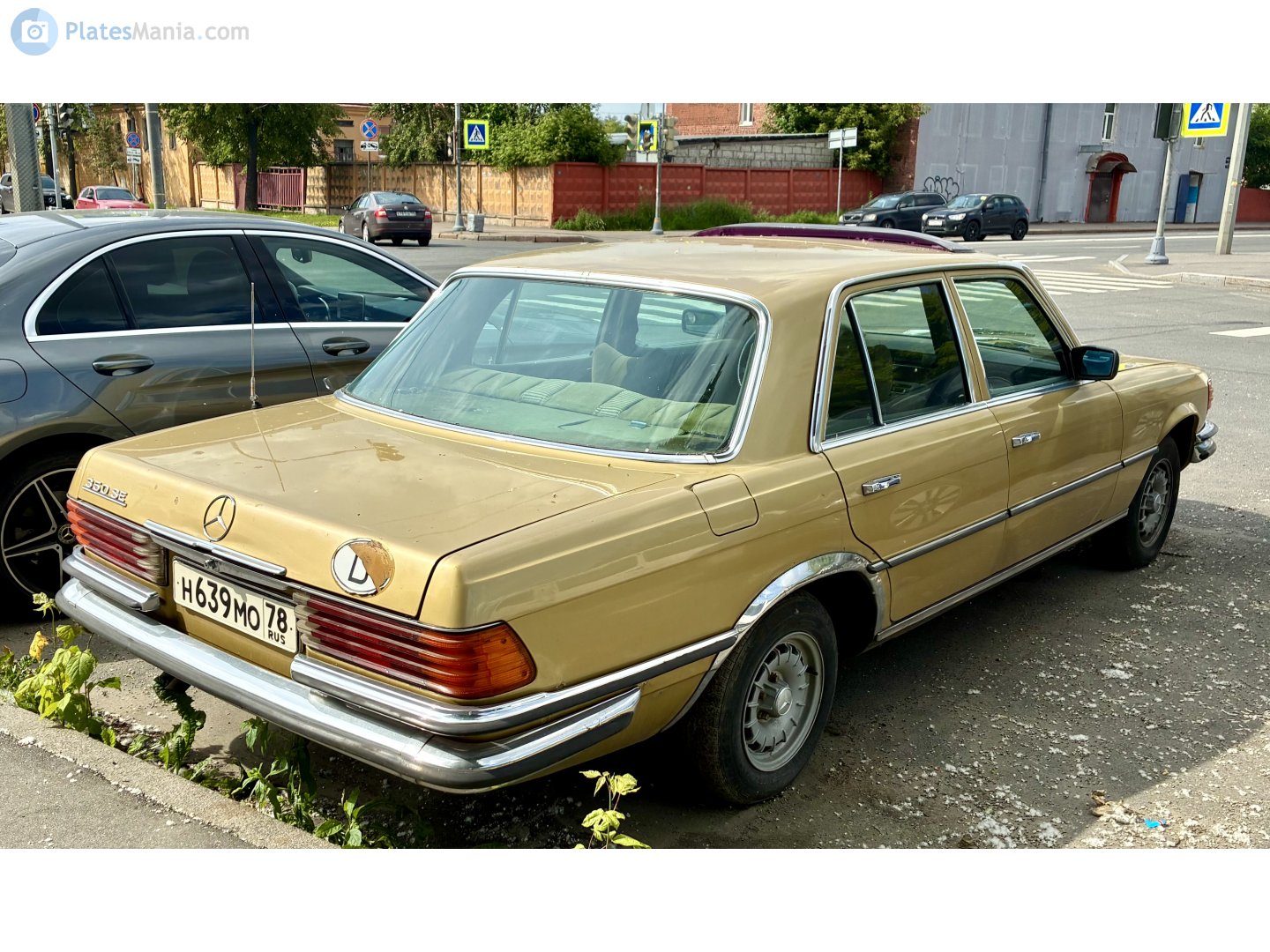 н 639 мо 78, Mercedes-Benz S-Klasse 3rd gen (W116/V116), 1972–1980