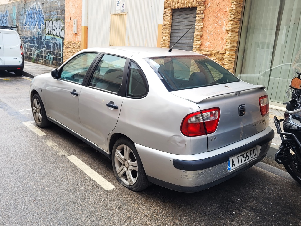 A 7756 EC, SEAT Córdoba 1st gen Sedan (6K2), facelift, 1999–2002