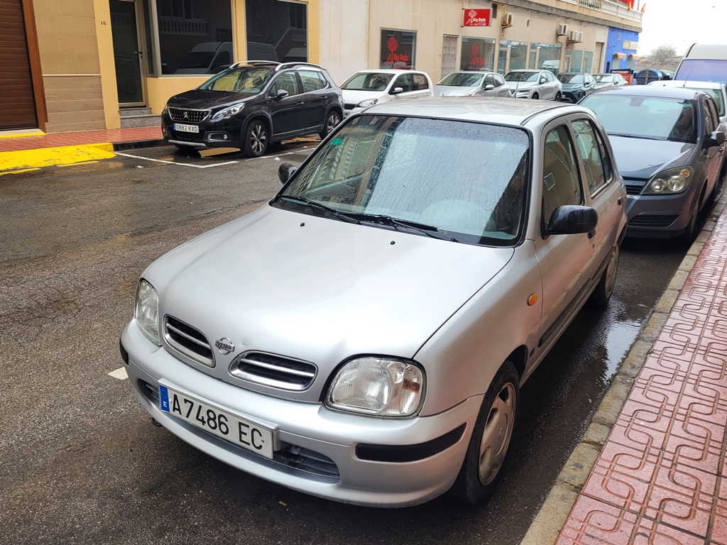 A 7486 EC, Nissan Micra 2nd gen 5-door Hatch (K11), 1992–2003