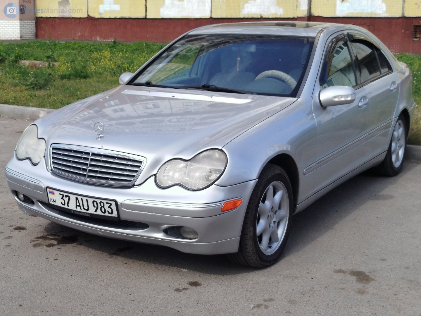 37 AU 983, Mercedes-Benz C-Klasse 2nd gen Sedan (W203), 2000–2007