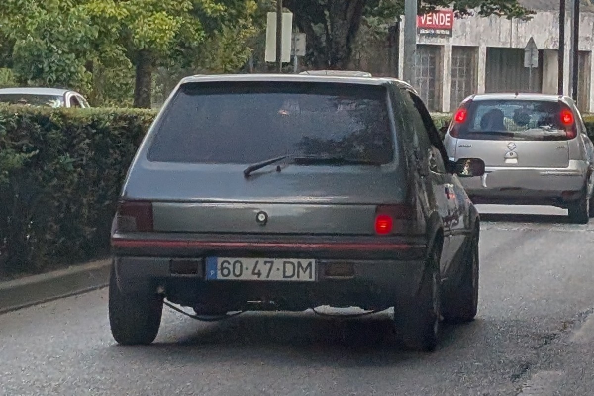 60-47-DM, Peugeot 205 1st gen 3-door Hatch (20A/C), 1983–1998