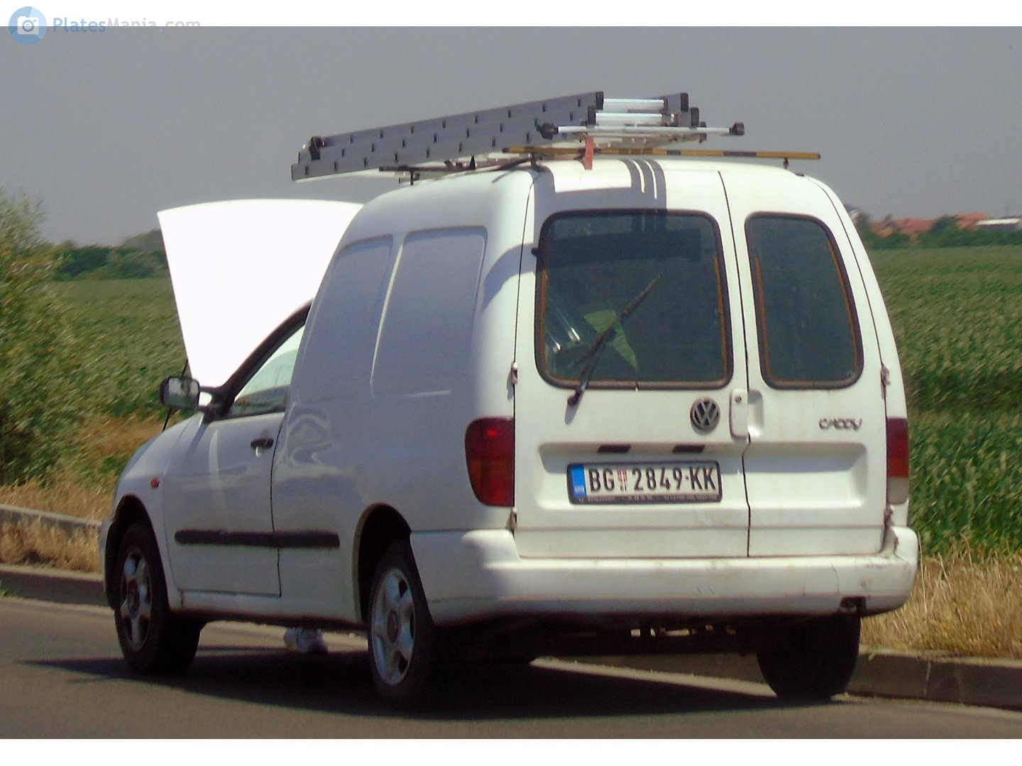BG 2849-KK, Volkswagen Caddy 2nd gen Van (9K), 1995–2003