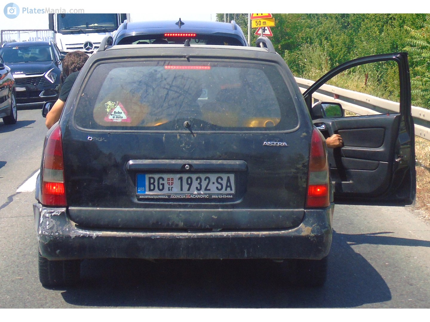 BG 1932-SA, Opel Astra 2nd gen Caravan Wagon (G; T98), 1998–2009