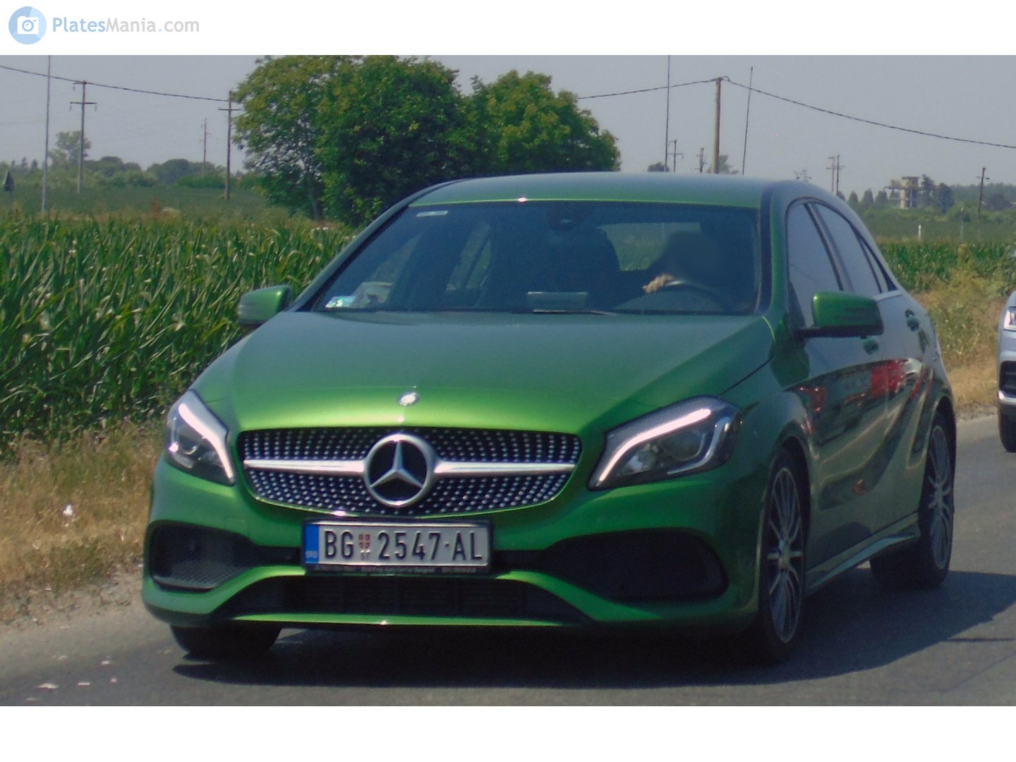 BG 2547-AL, Mercedes-Benz A-Klasse 3rd gen (W176), 2012–2018