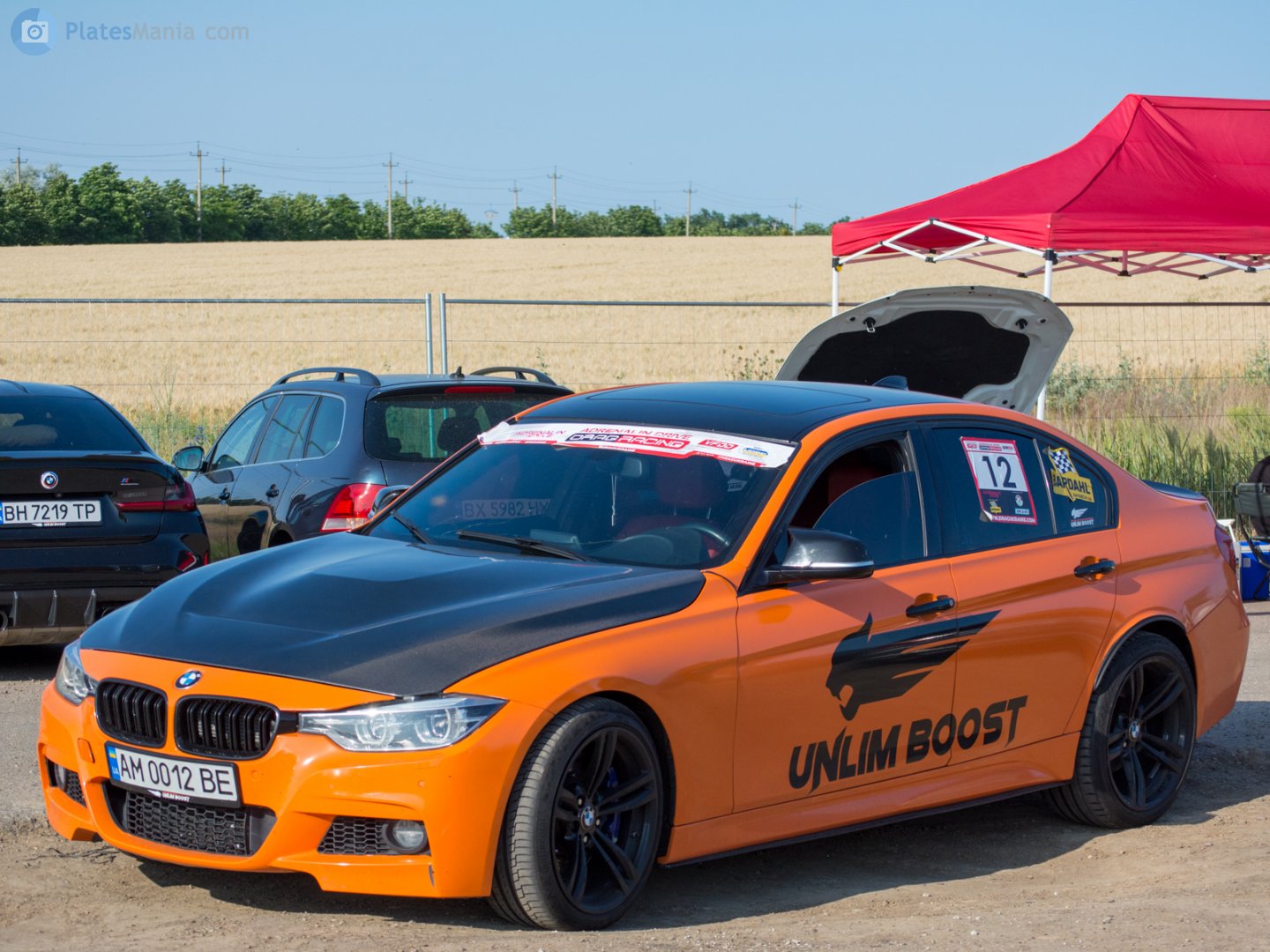 AM 0012 BE, BMW 3 Series 6th gen Sedan (F30/F35), 2011–2019